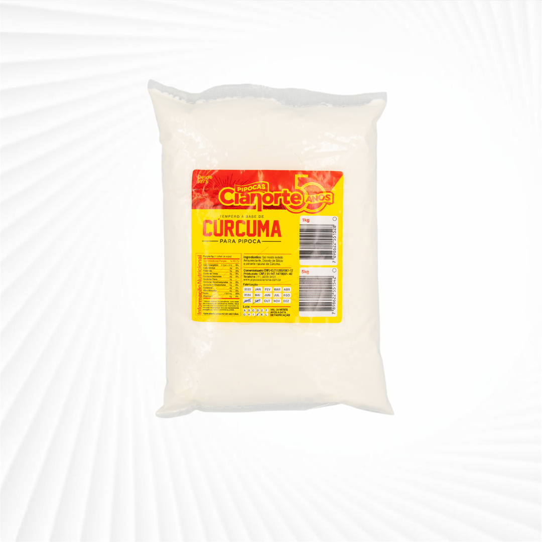 Tempero à Base de Cúrcuma 5kg